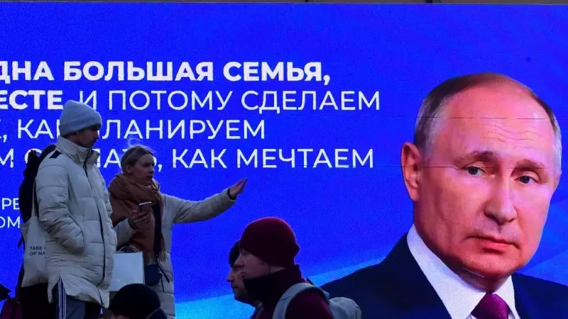 Putin es reelegido para un quinto mandato presidencial en Rusia